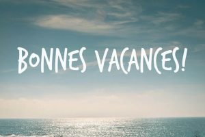 Bannière bonnes vacances