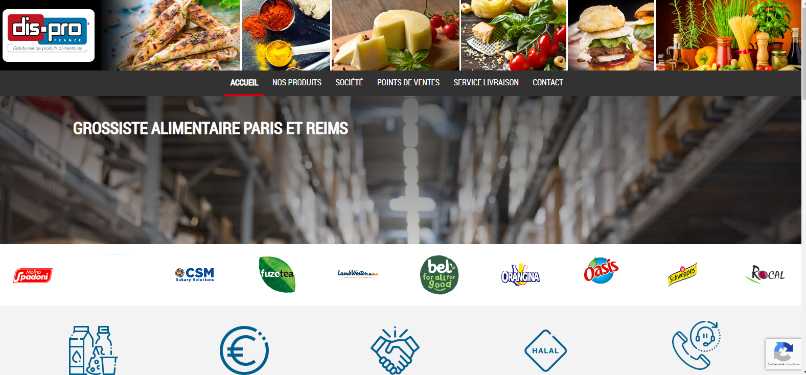 Dispro grossiste alimentaire à Paris