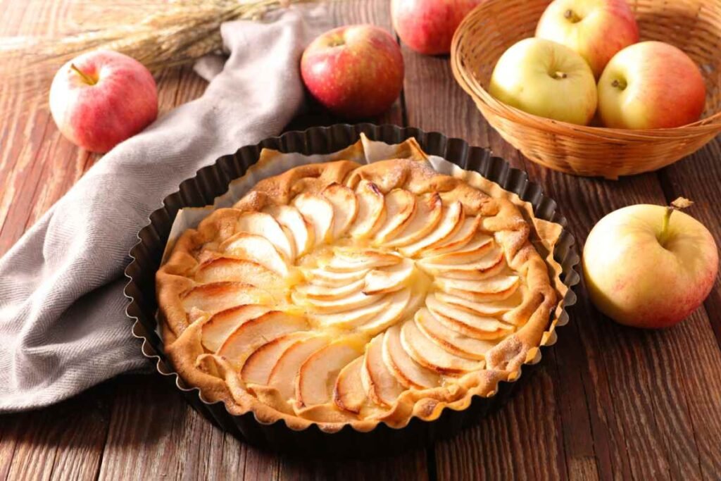 comment faire briller une tarte aux pommes