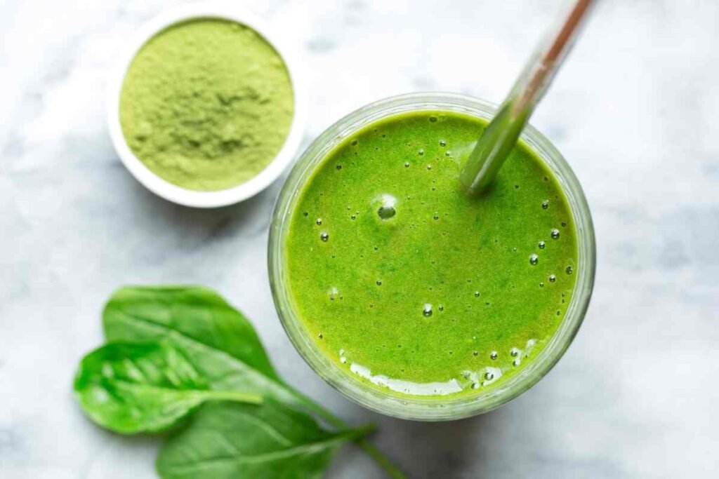 remplacer le café par Smoothie vert