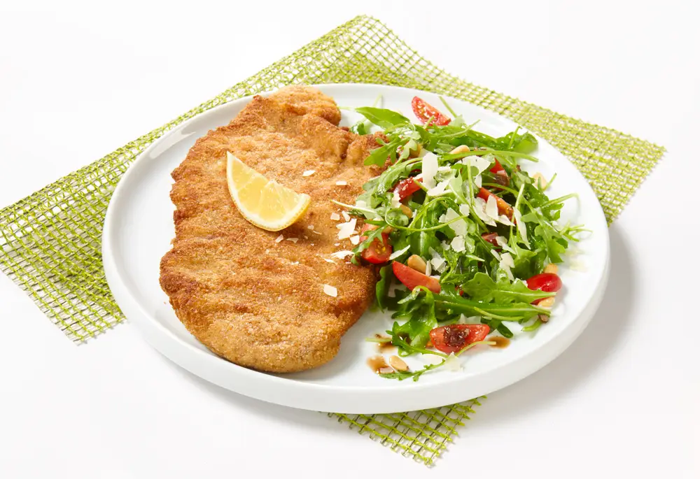 escalope milanaise Salades