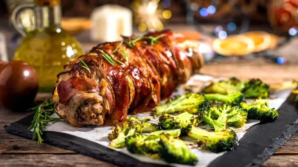 paupiette de veau Salade verte