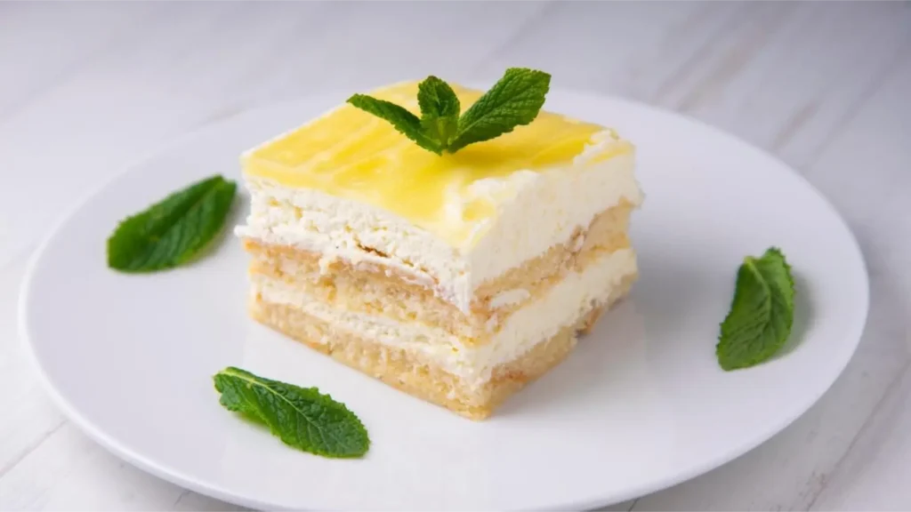 Tiramisu au citron