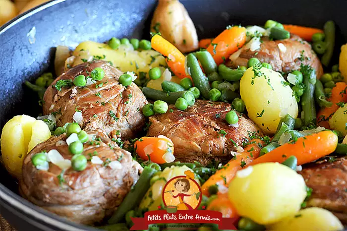 Comment associer des légumes de saison avec le veau