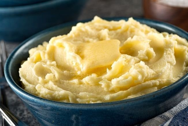 Purée de pommes de terre maison avec osso bucco